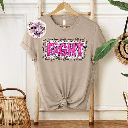 Fight breast cancer awareness shirt