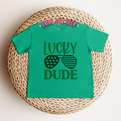 St. Patricks Day Lucky Dude Infant/Toddler Shirt