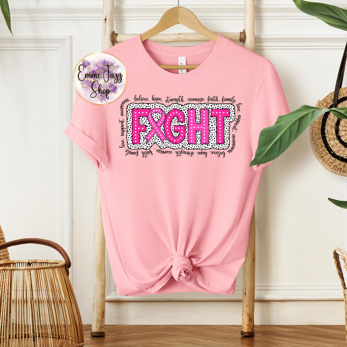 Fight breast cancer awareness shirt