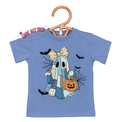 Patchwork Girl Ghost Toddler Shirt