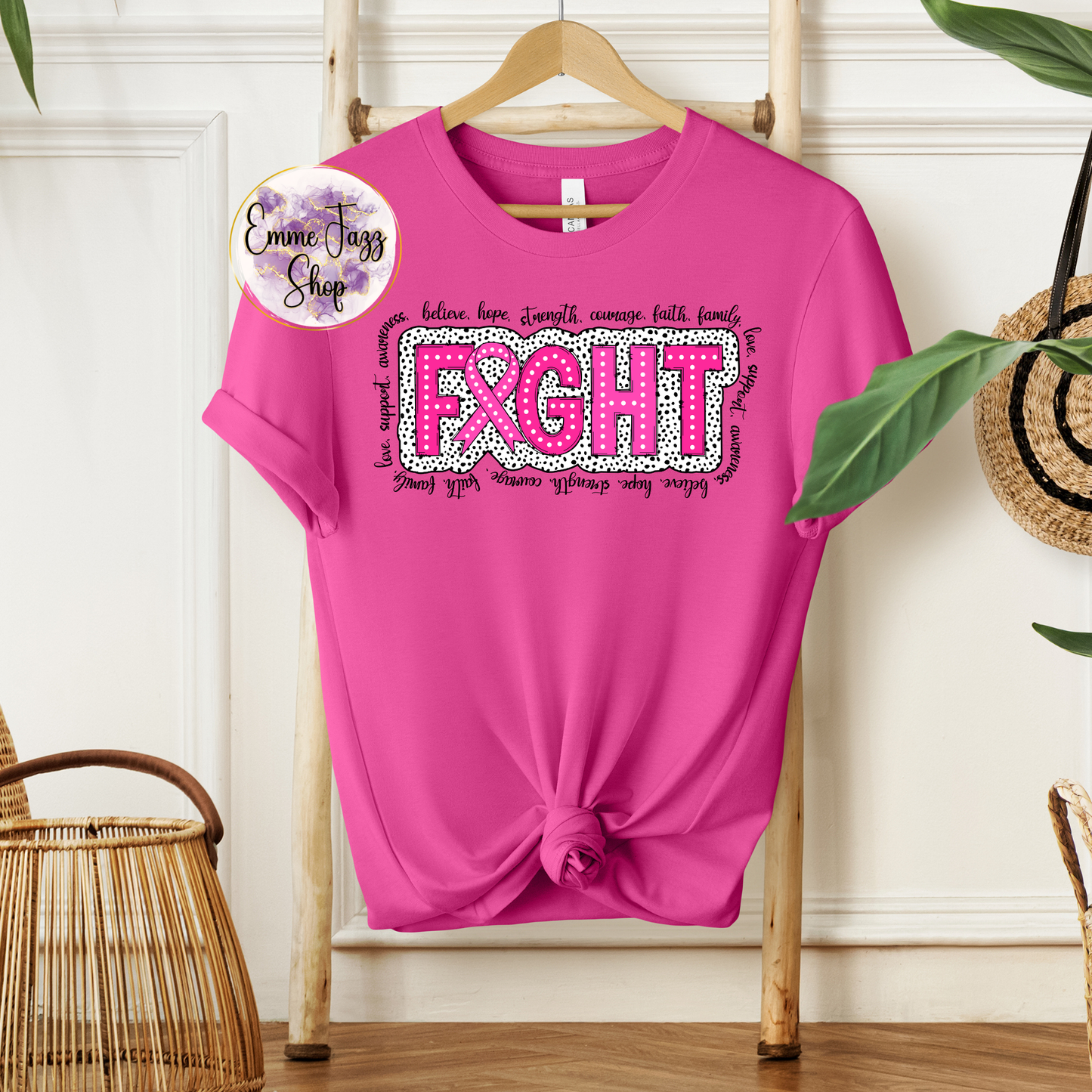 Fight breast cancer awareness shirt