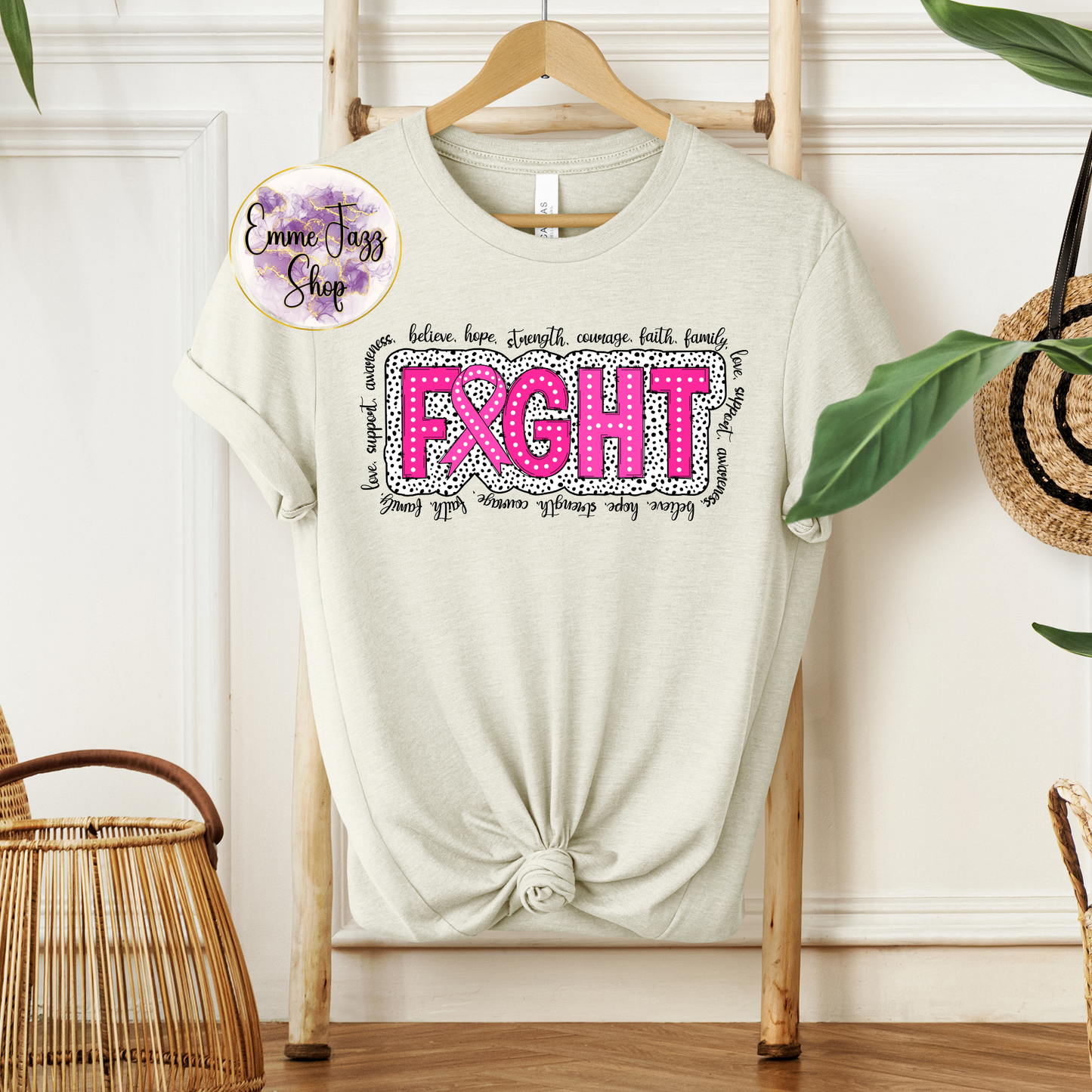 Fight breast cancer awareness shirt