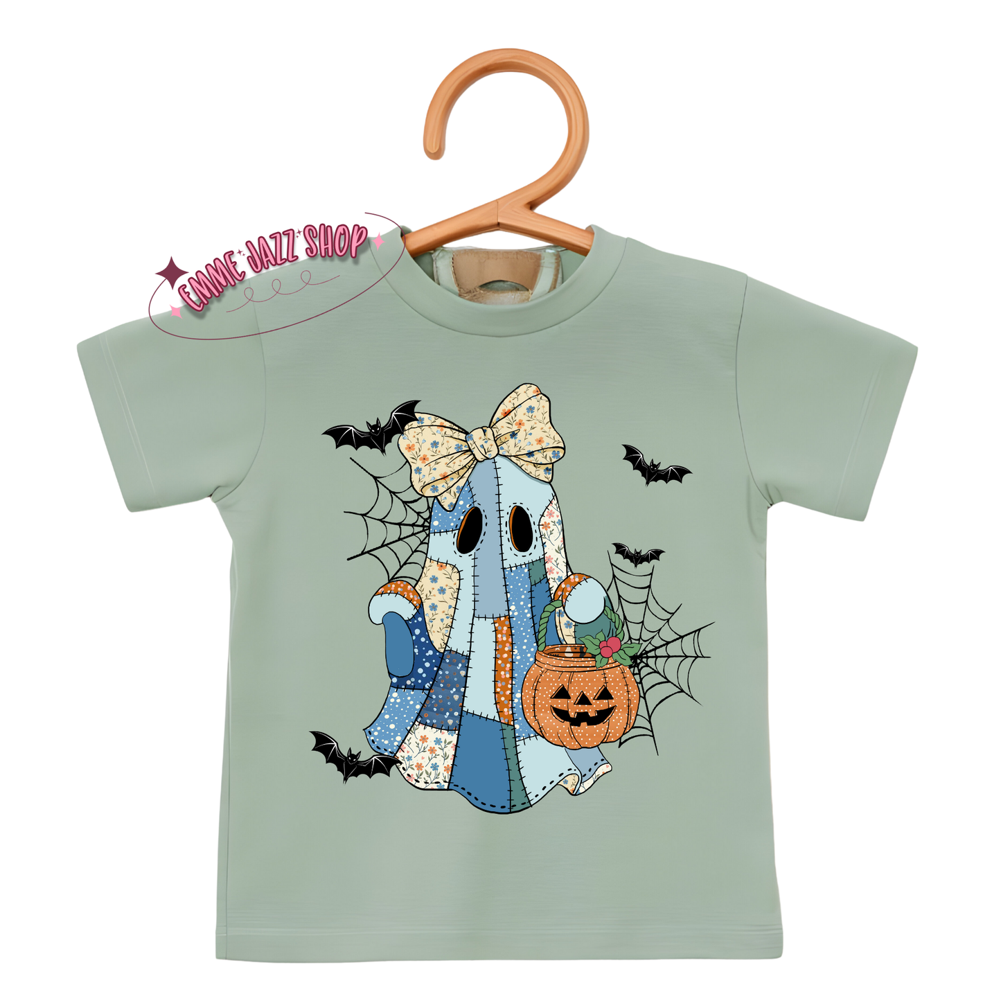 Patchwork Girl Ghost Toddler Shirt