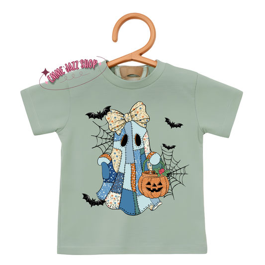 Patchwork Girl Ghost Toddler Shirt