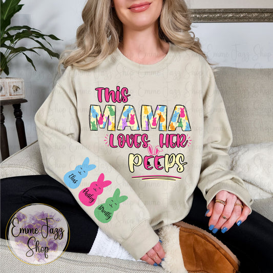 Personalisiertes Oster-Mama-Sweatshirt