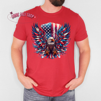 American Eagle Flag T-shirt