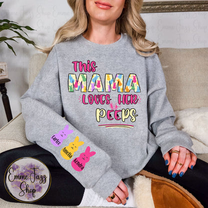 Custom Easter Mama Sweatshirt