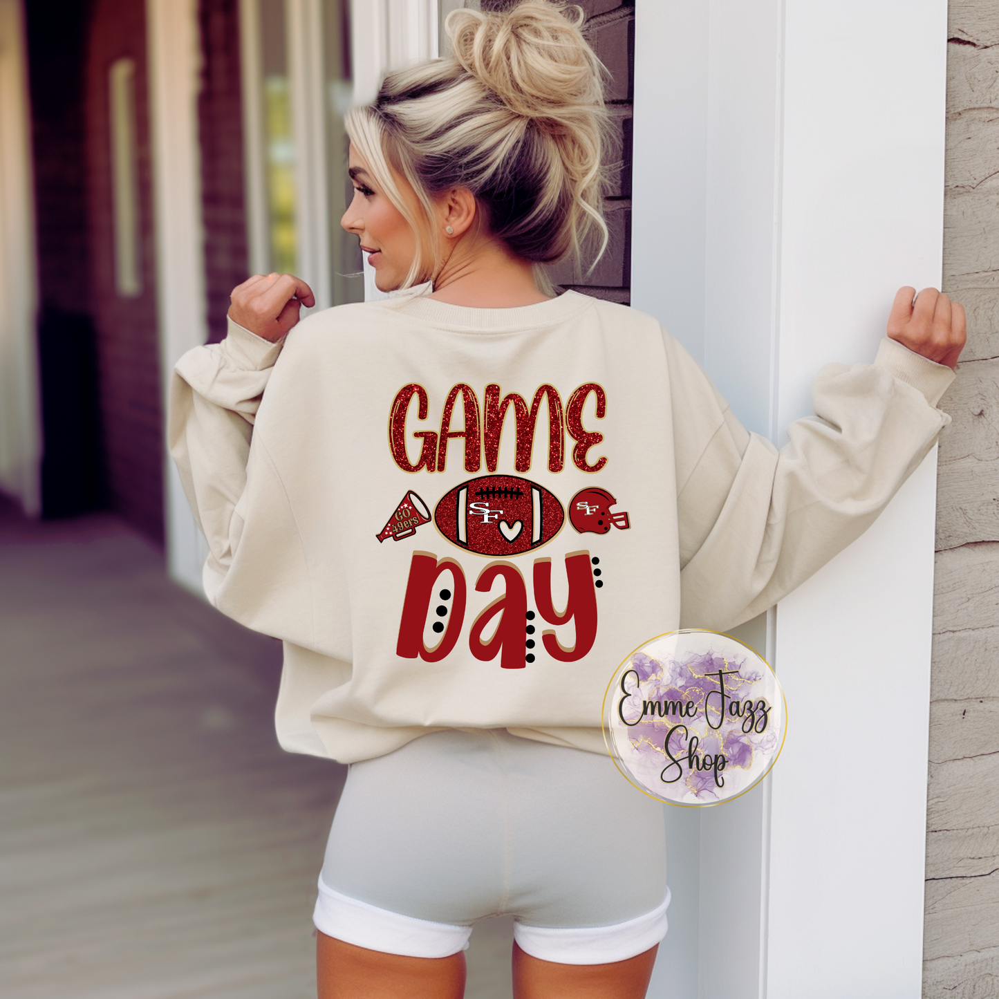 Game day 49ers Sweatshirt