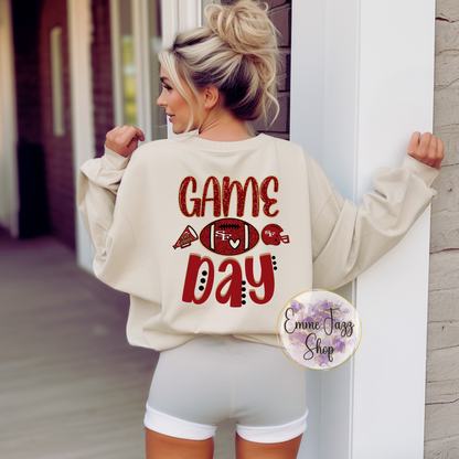 Game day 49ers Sweatshirt