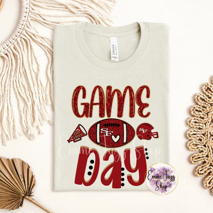 Game Day 49ers Tshirt