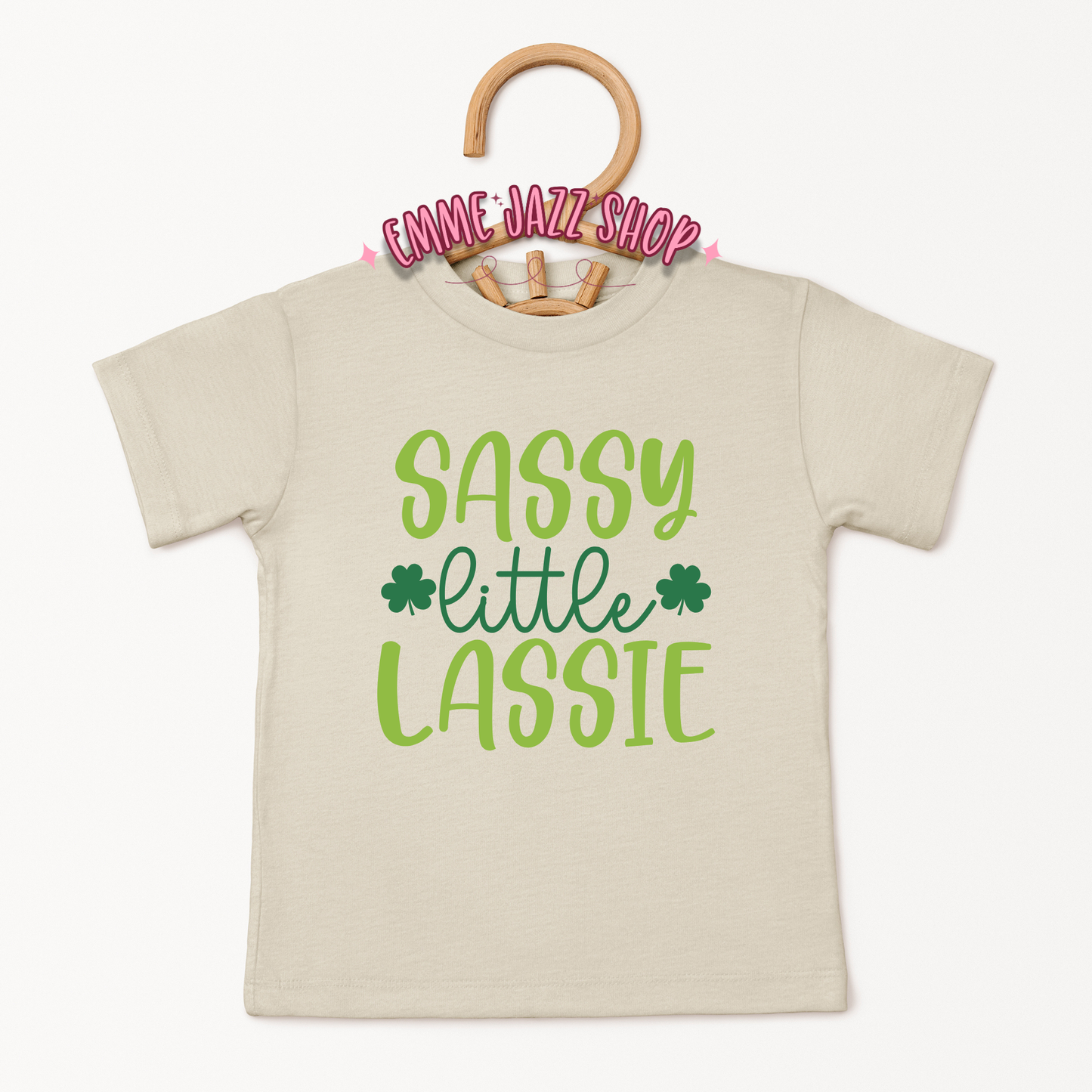 Sassy Little Lassie St. Patricks Day Shirt For Infant/Toddler