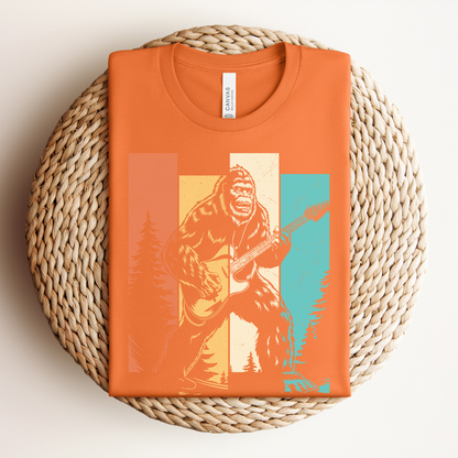 Guitar Playing Big Foot Shirt