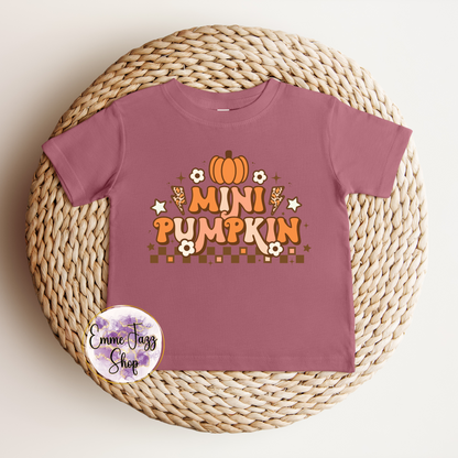 Mini Pumpkin Infant Shirt