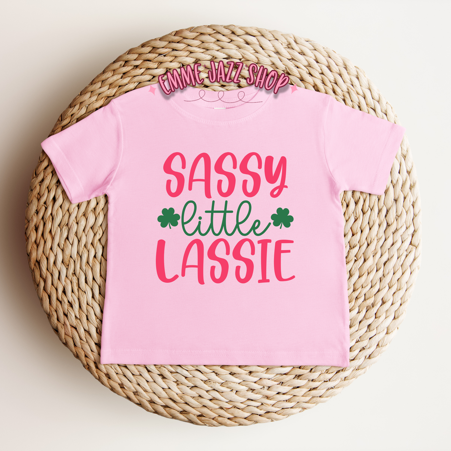 Sassy Little Lassie St. Patricks Day Shirt For Infant/Toddler