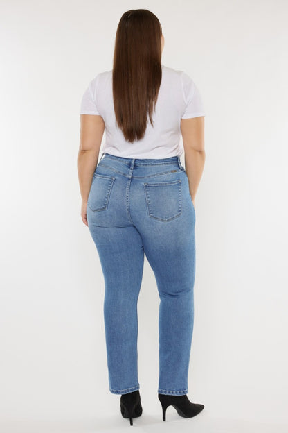 Kancan Full Size Cat's Whiskers High Waist Jeans