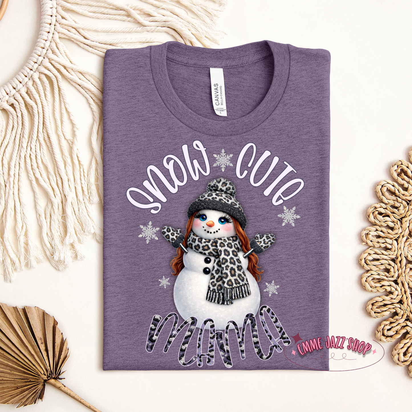 Snow Cute Mama & Mini PNG Digital Download Bundle