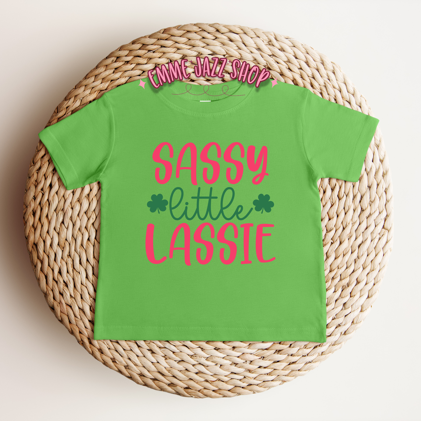 Sassy Little Lassie St. Patricks Day Shirt For Infant/Toddler