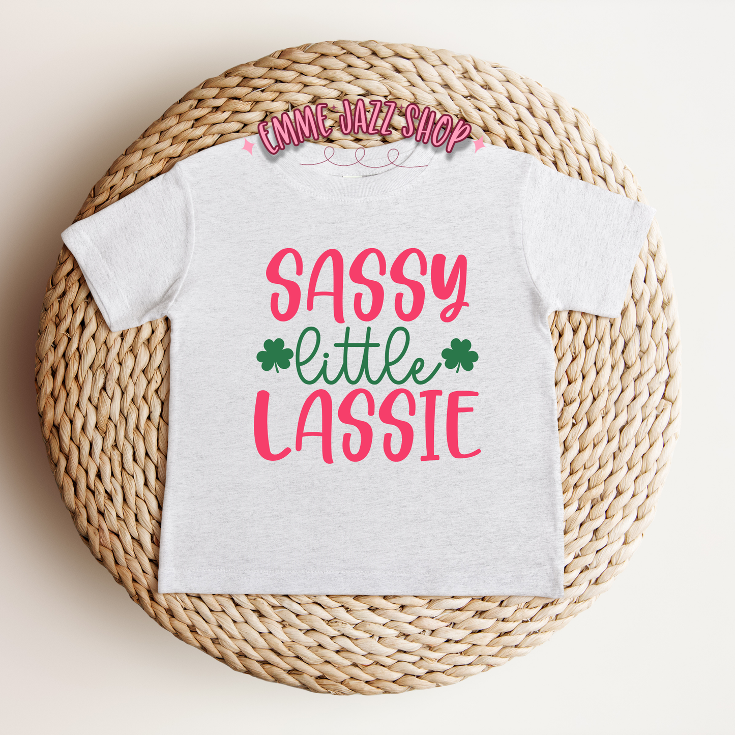 Sassy Little Lassie St. Patricks Day Shirt For Infant/Toddler