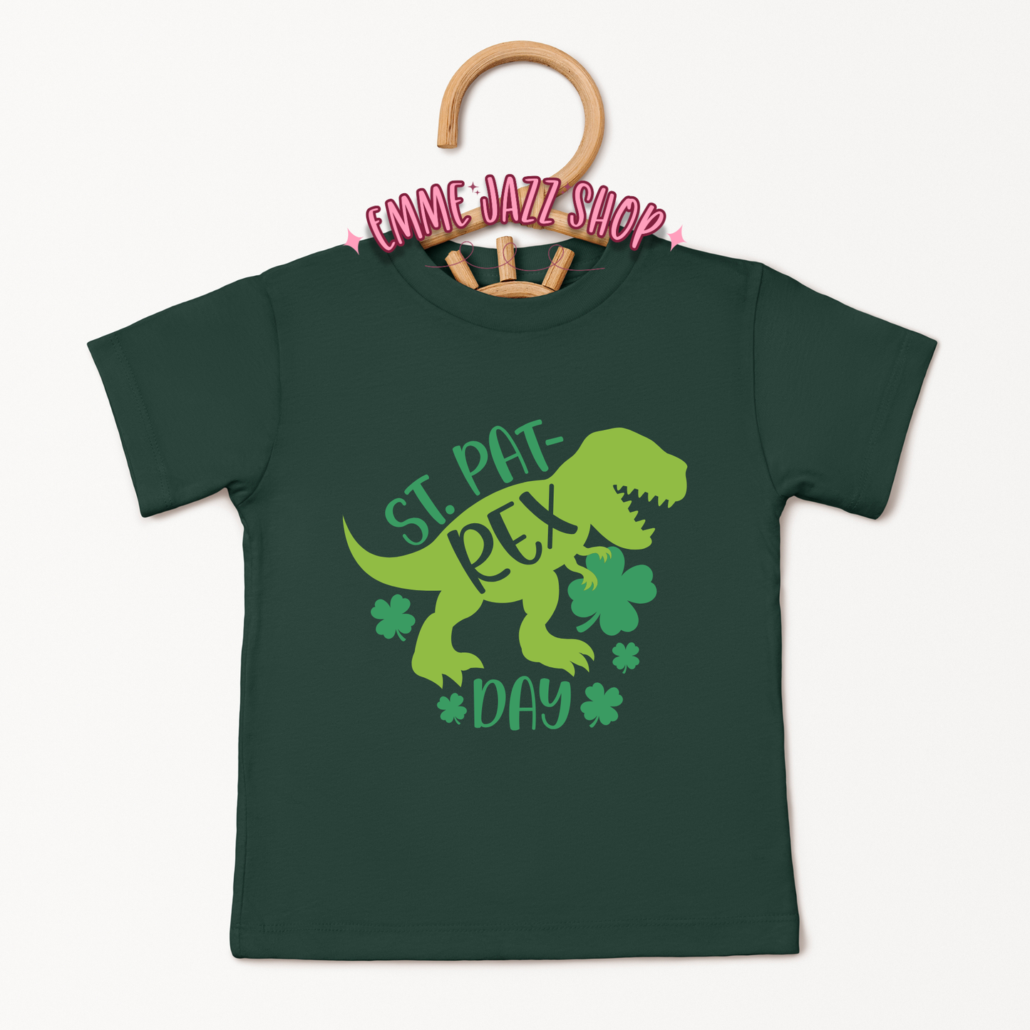 St. Pat-Rex Day Dino Shirt For Infant/Toddler