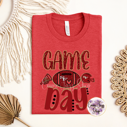 Game Day 49ers Tshirt