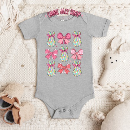 Easter bunny infant onesie