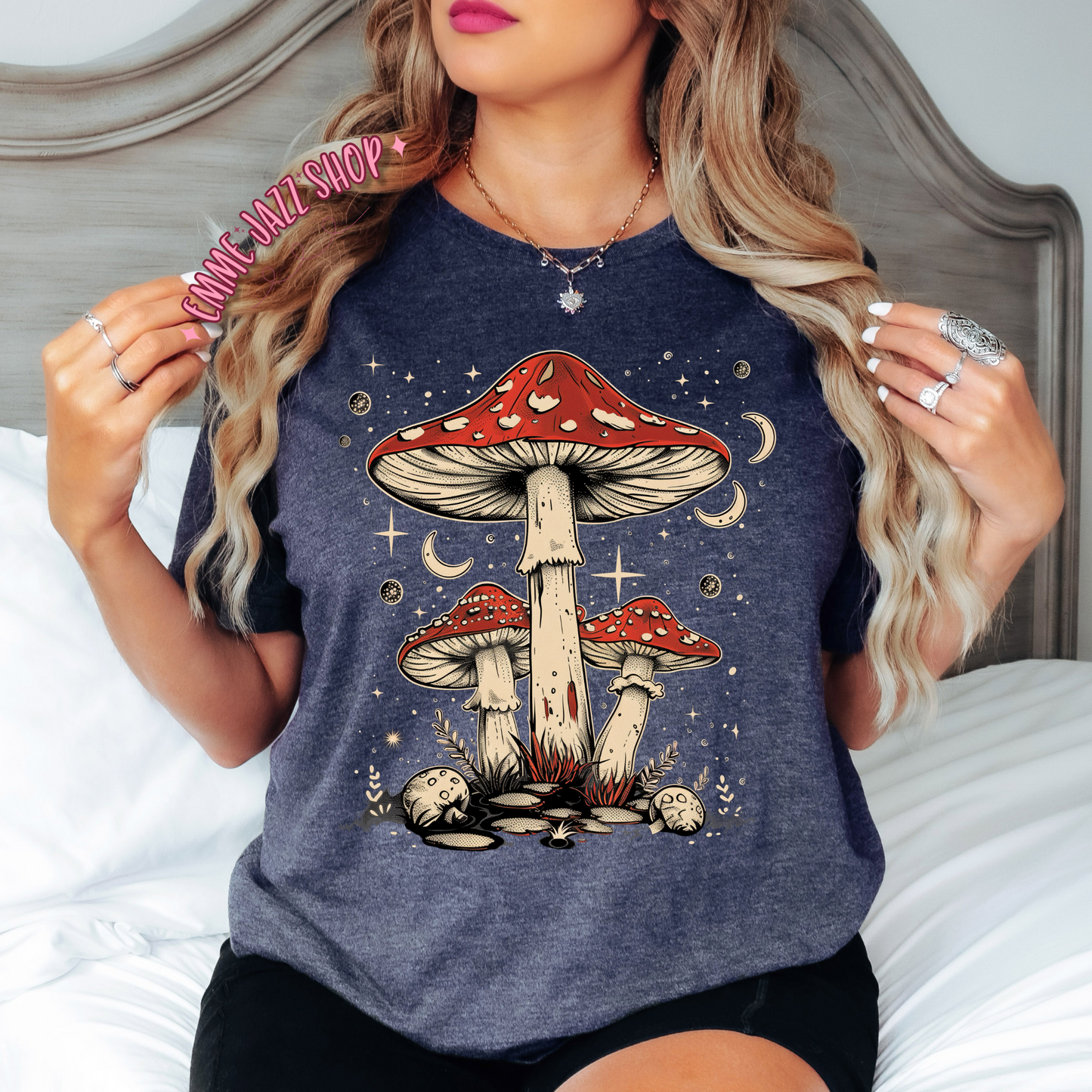 Red Mushroom Adult Tshirt