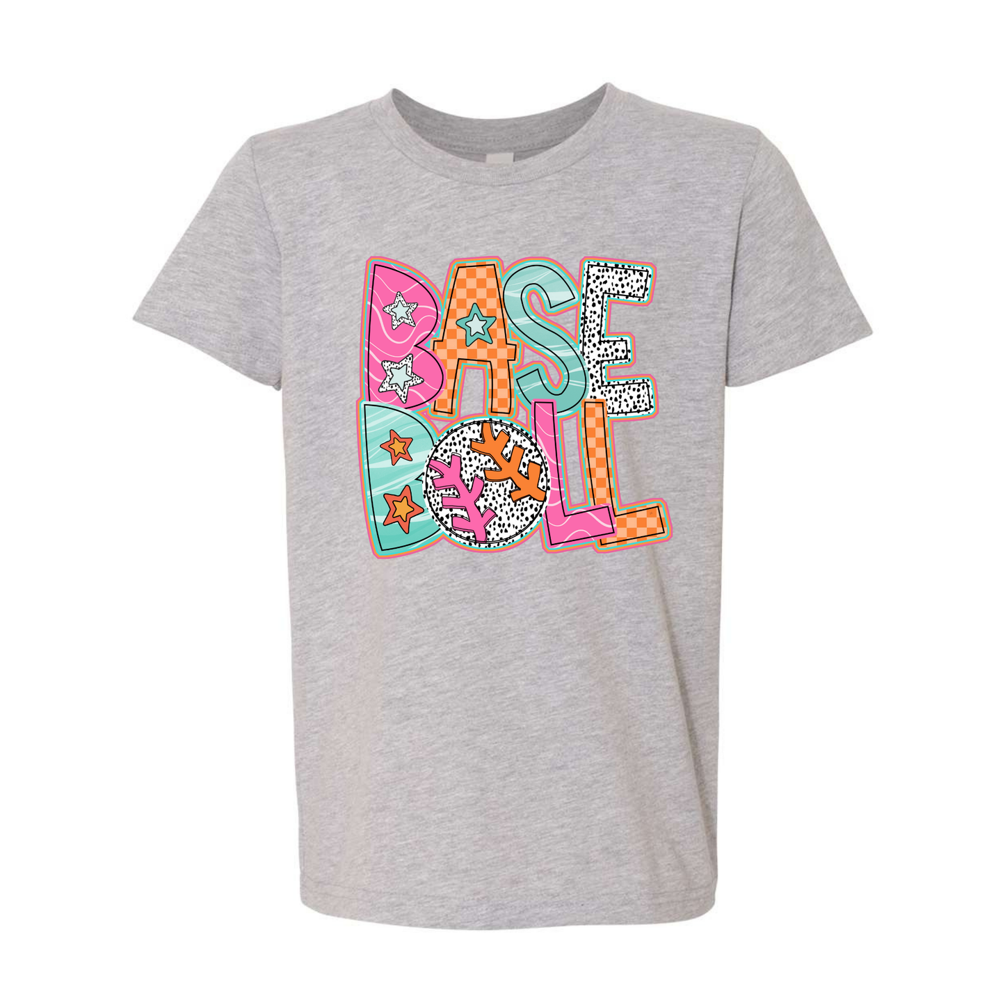 Colorful Baseball Shirt (Youth)