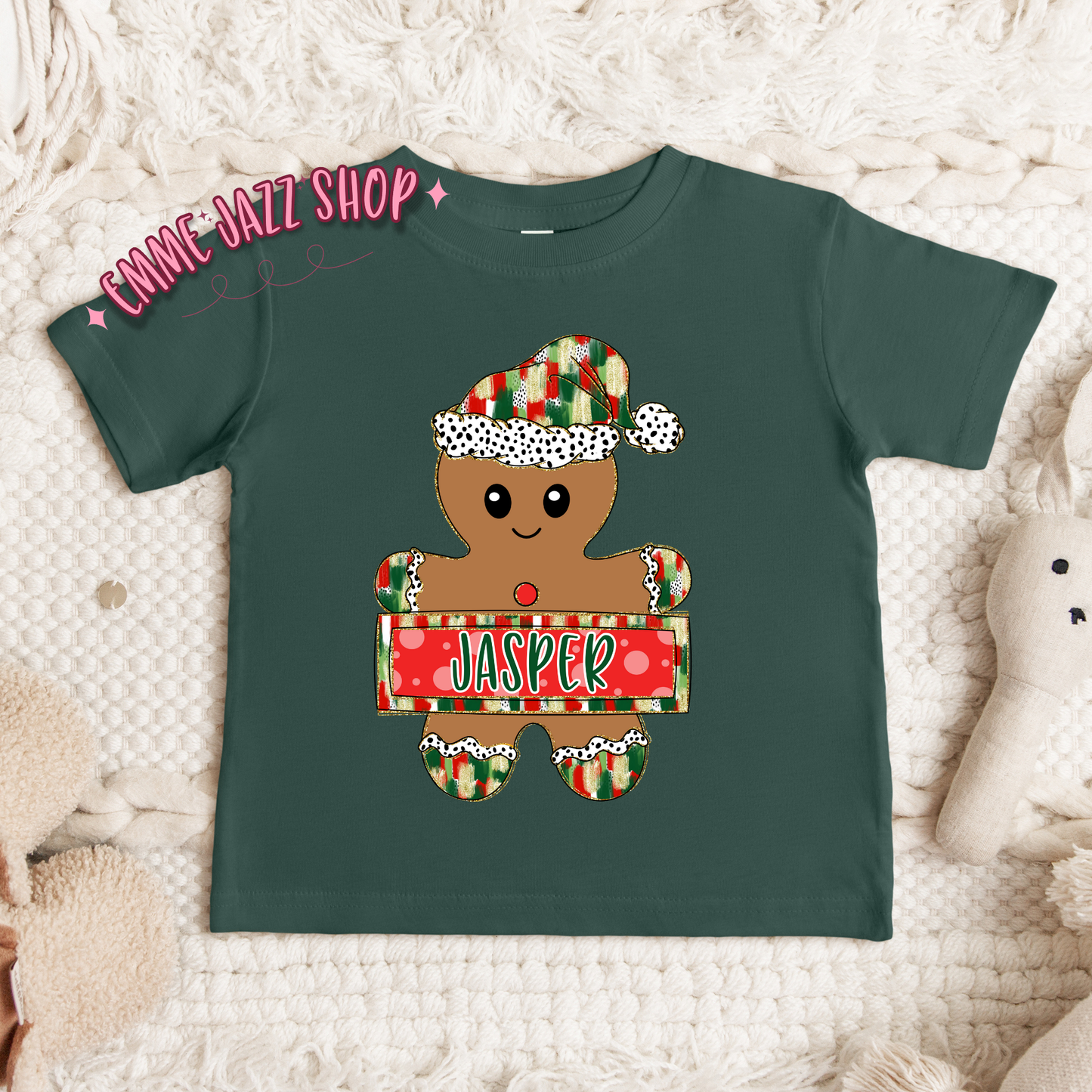 Personalized Christmas Infant Shirt