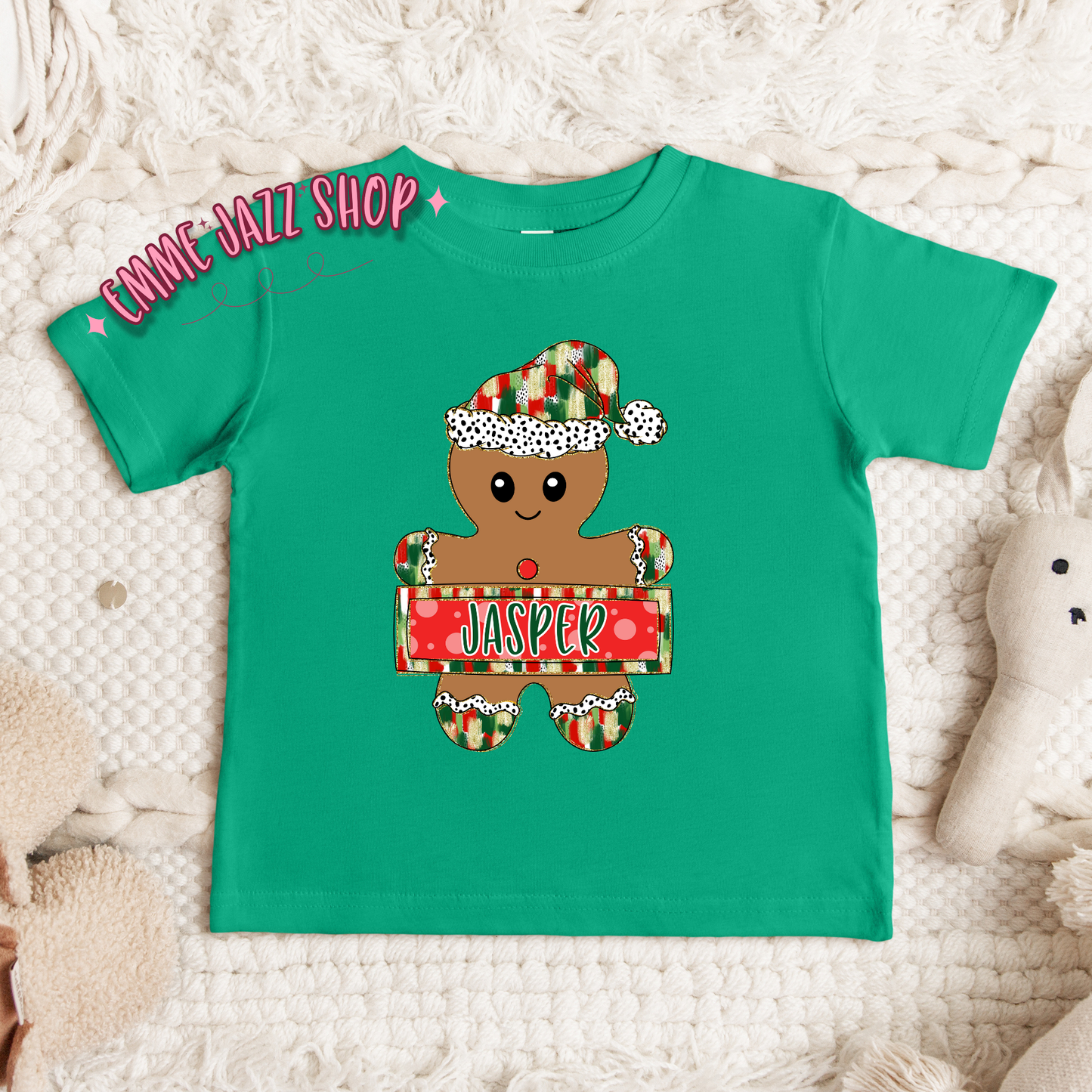 Personalized Christmas Infant Shirt