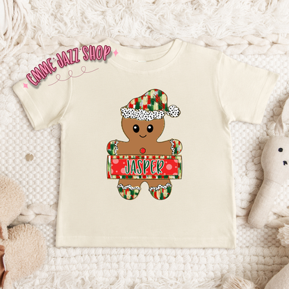 Personalized Christmas Infant Shirt