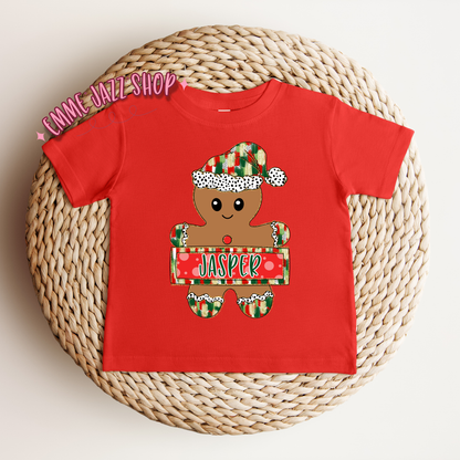 Personalized Christmas Infant Shirt