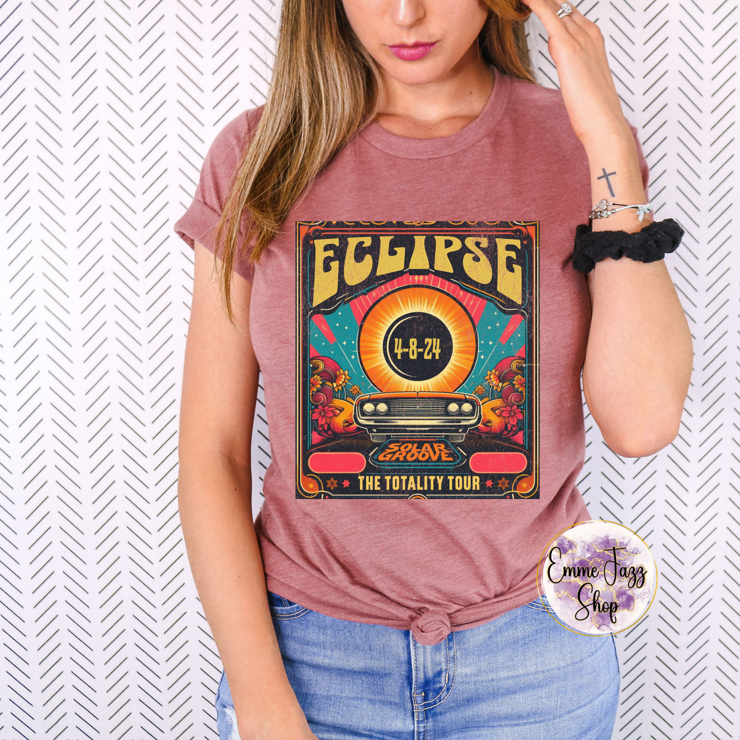 Eclipse-Shirts (Vorder- und Rückseite)