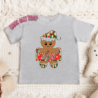 Personalized Christmas Infant Shirt