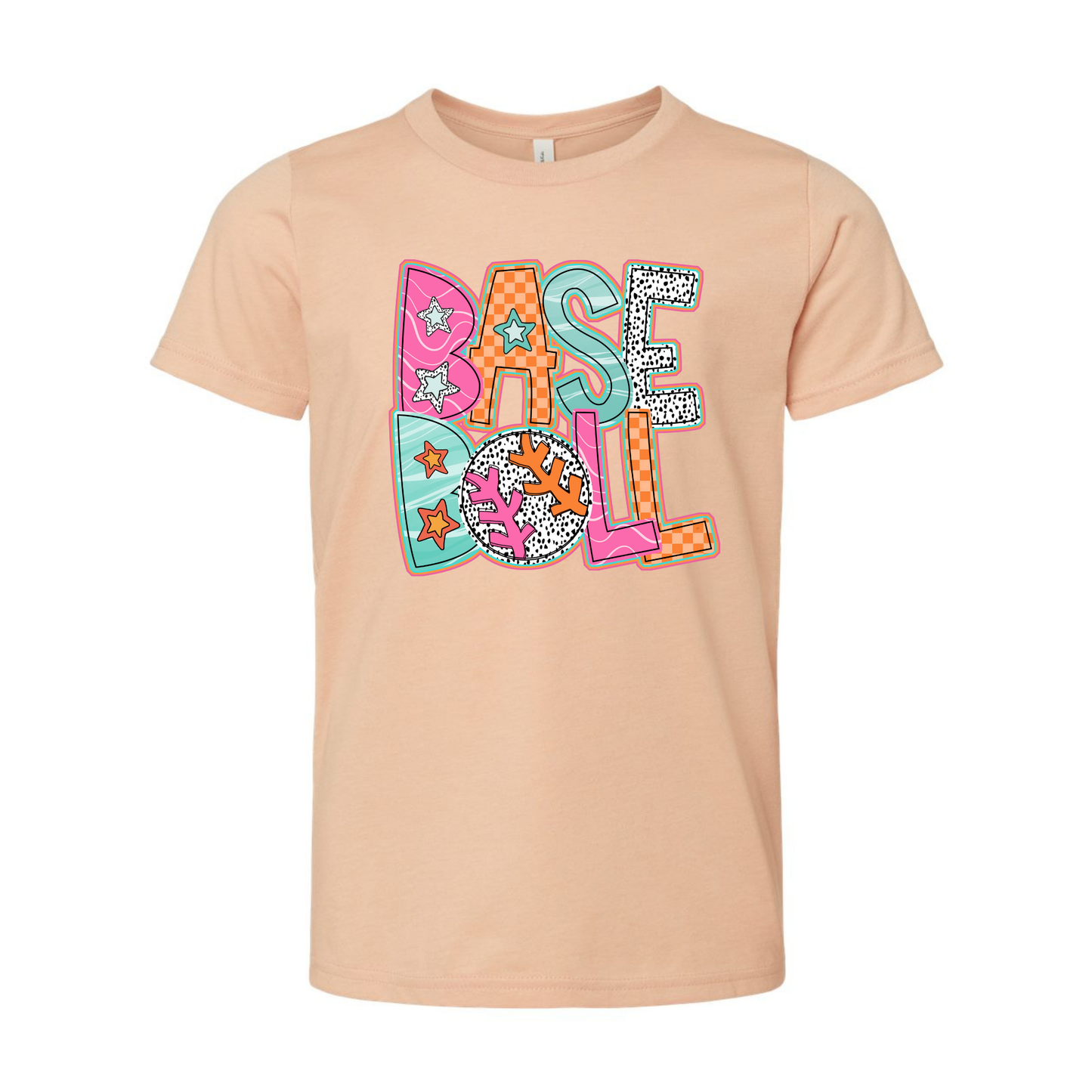 Colorful Baseball Shirt (Youth)
