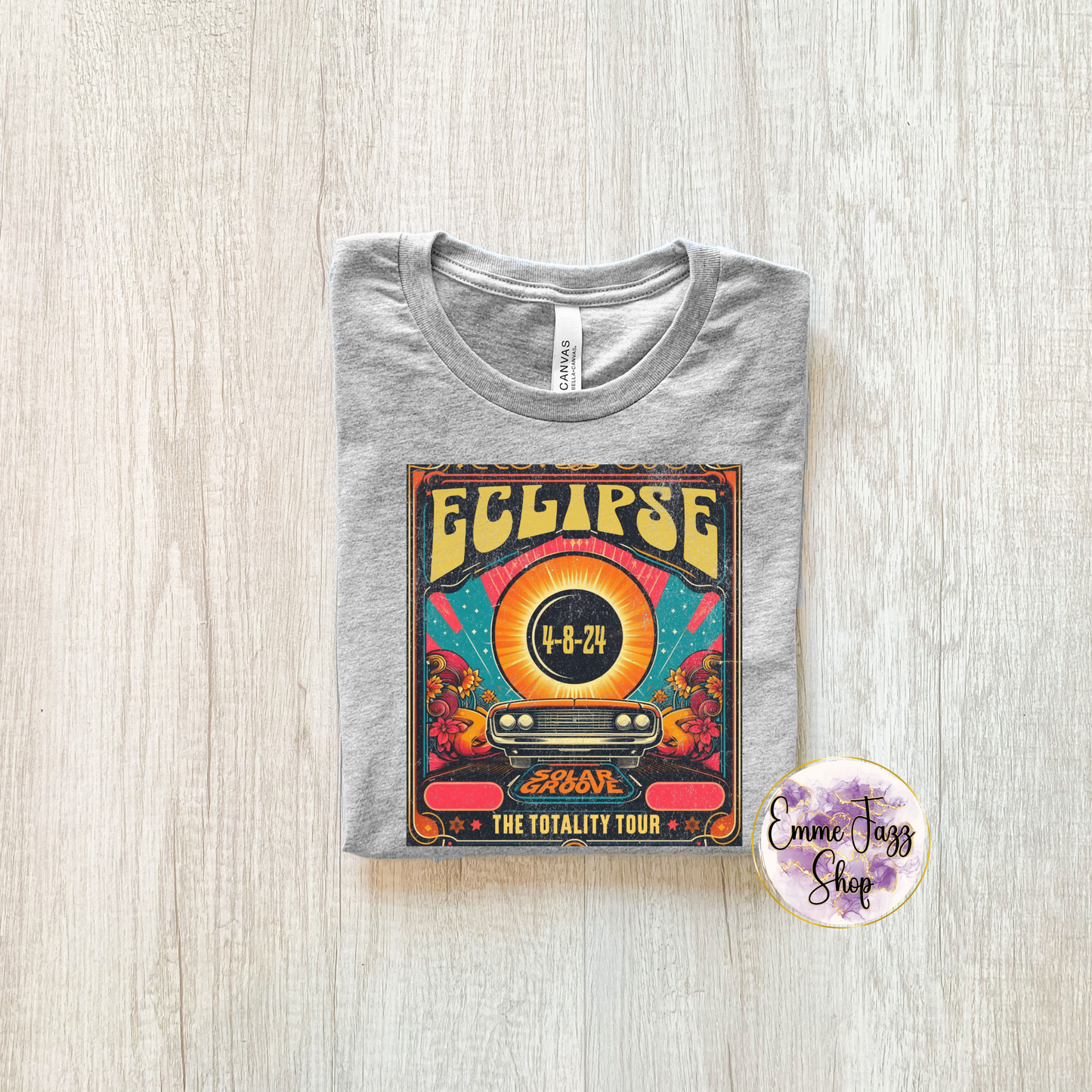 Eclipse-Shirts (Vorder- und Rückseite)