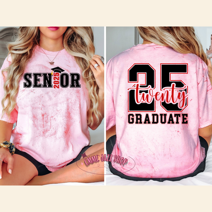 Senior 2025 Graduate T-shirt