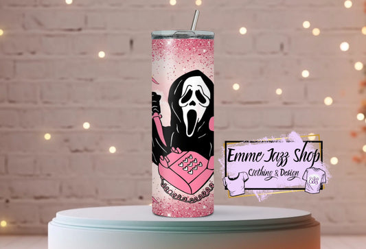 Ghost Face Tumbler