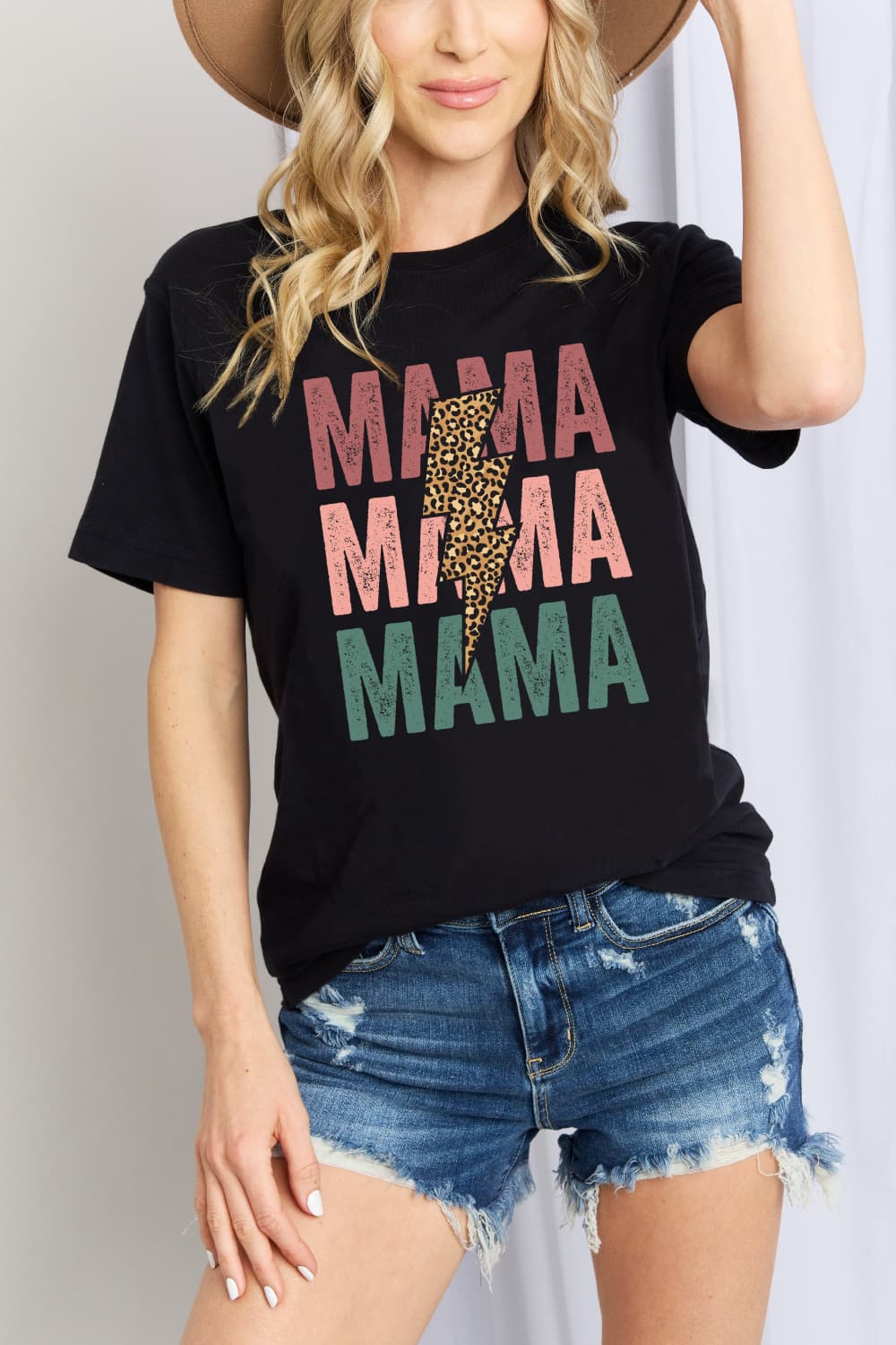 Simply Love Simply Love Full Size MAMA Graphic Cotton T-Shirt